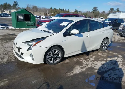2018 Toyota Prius Three Touring from USA, damaged, VIN JTDKARFU6J3059736